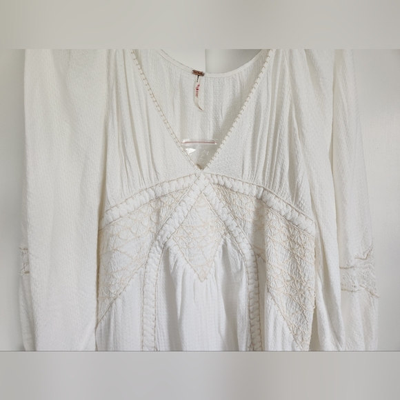 - Free People Southwest Lace Maxi Dress Size XL - Picture 7 of 12